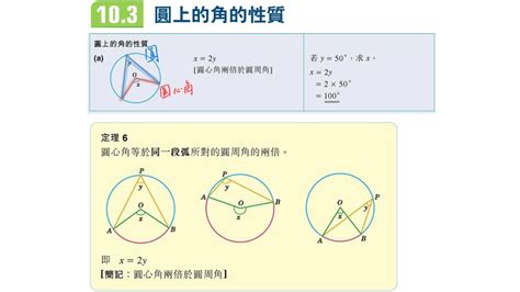 圓形 角度|05 圓的基本性質 